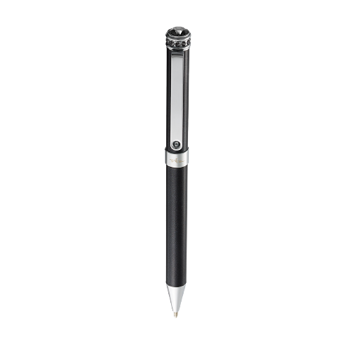 Unisex Pen With Straight Clip - Black
