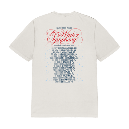 A Winter Symphony Vintage White T-Shirt