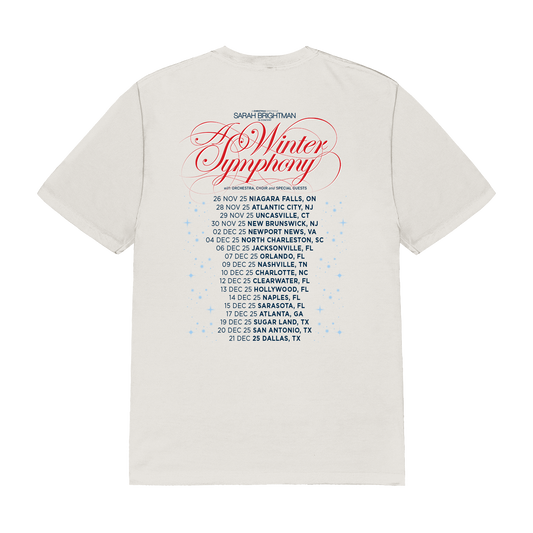 A Winter Symphony Vintage White T-Shirt