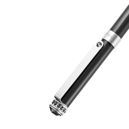 Unisex Pen With Straight Clip - Black