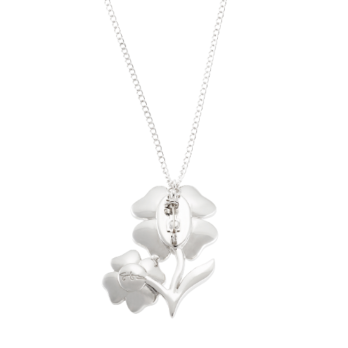 Floral Jewels Brooch/ Necklace - Night Shade