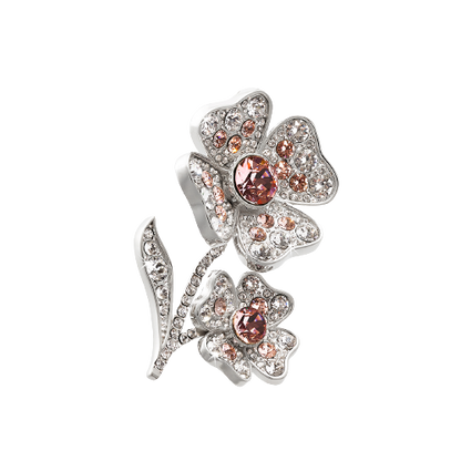 Floral Jewels Brooch/ Necklace - Blush Shade